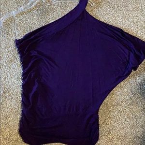 One shoulder blouse
